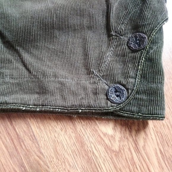 Vintage Bermuda en corduroy de DEX - Kaki - Picture 7 of 8